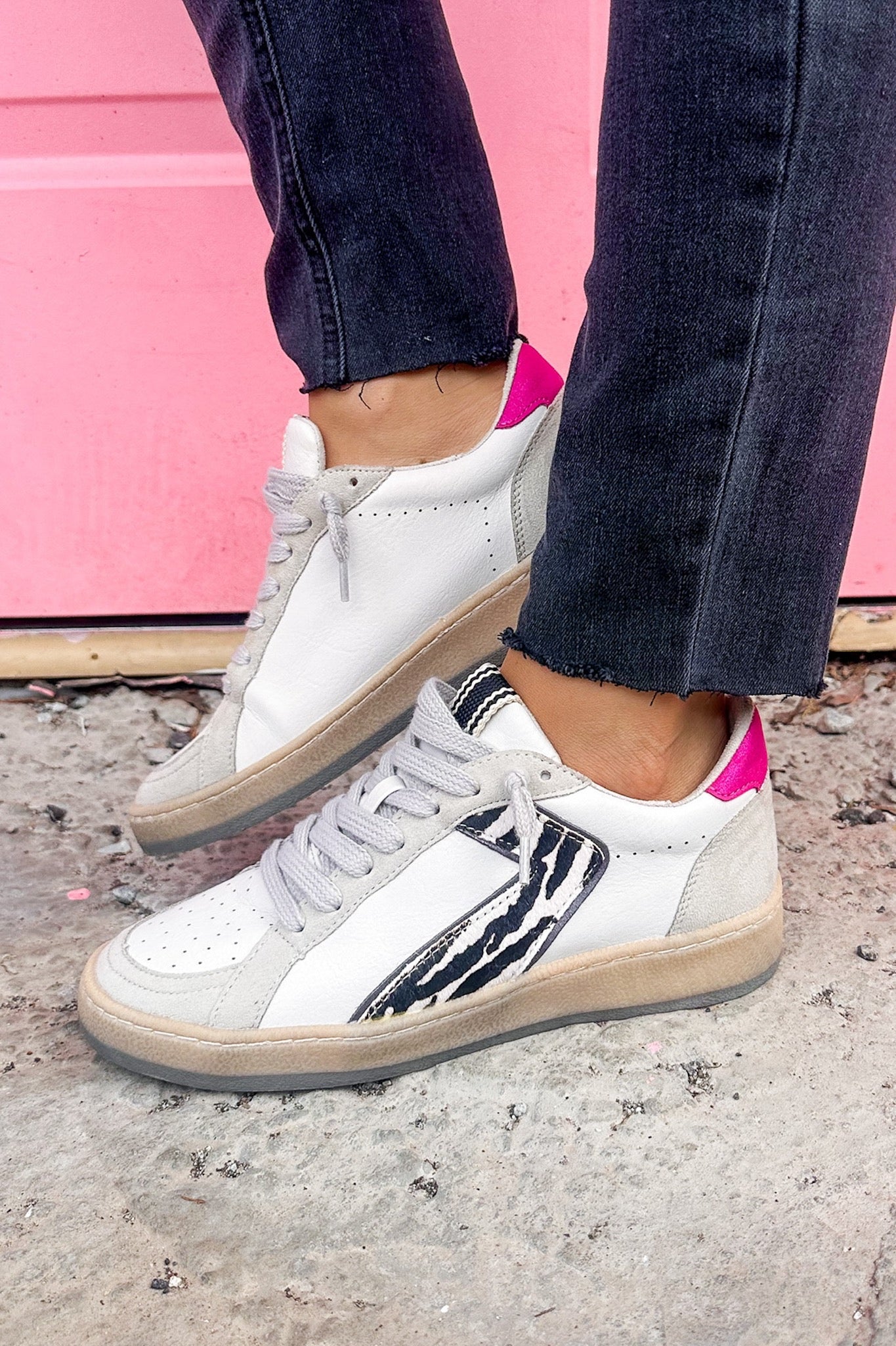 The Salma Zebra Sneaker by ShuShop