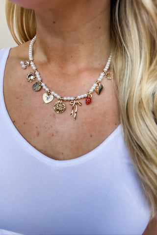 Cherry on Top Charm Necklace