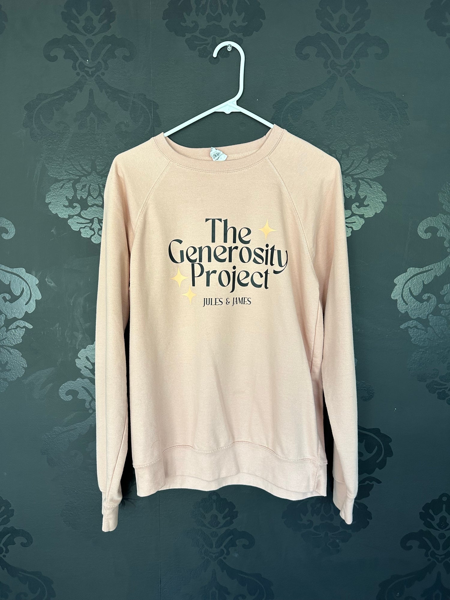 Size Medium J&J Generosity Project Sweatshirt