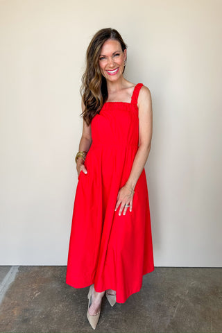 The Red Moment Red Maxi