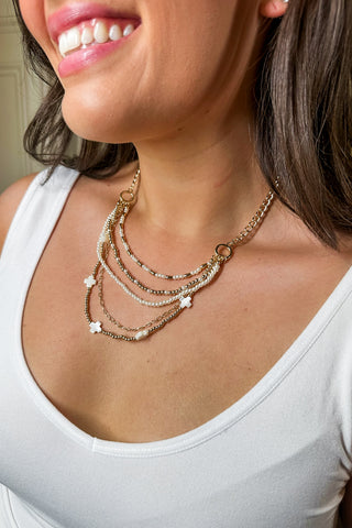 Layered Luxe Golden Necklace
