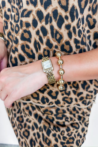 The Moore Gold Statement Bracelet