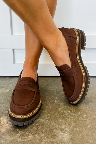 TOMS Cara Dark Brown Shoe