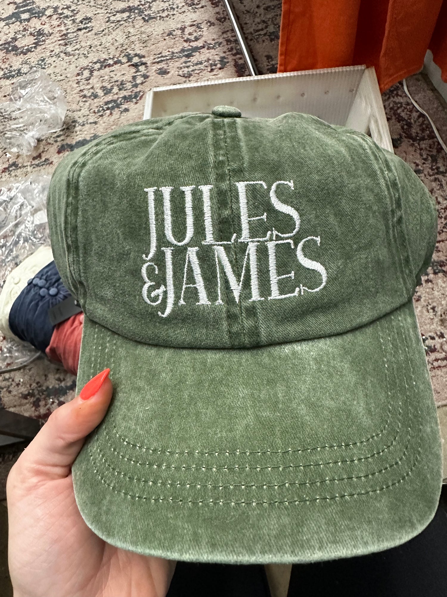 Jules & James Ball Caps 2023