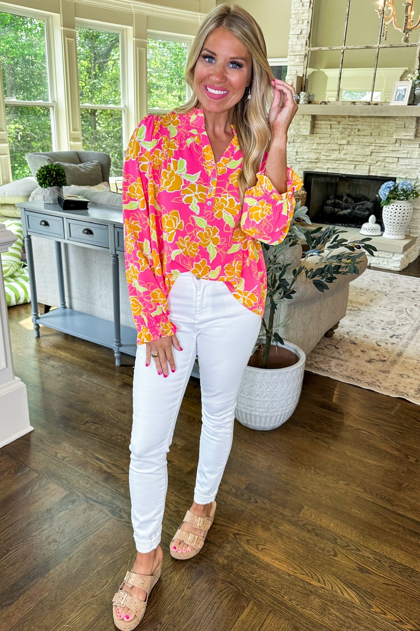The Gianna Pinky Promise Pink Top by Michelle McDowell
