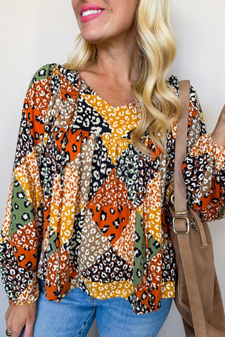 Savannah Patchwork Top