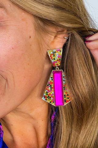 Pop The Confetti Statement Earrings
