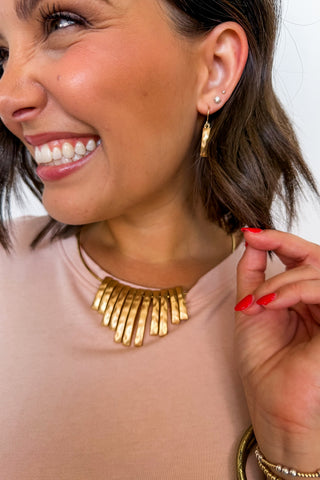 Gilded Grace Necklace & Earring Set