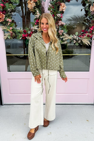 The Dottie Drawstring Jacket