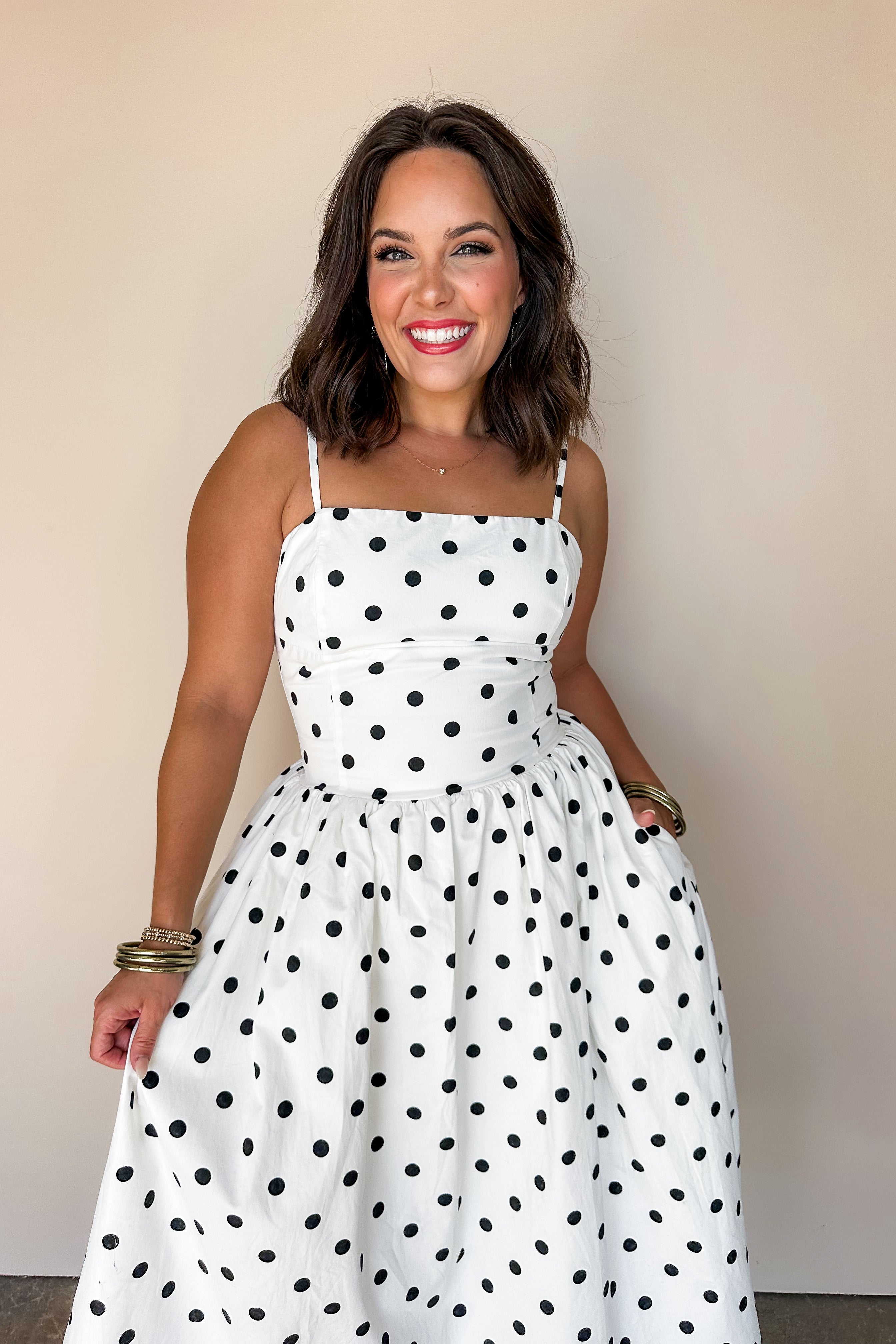 Perfectly Chic Polka Dot Dress Small Perfectly Chic Polka Dot Dress Small