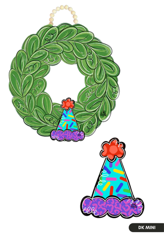 Mini Party Hat Door Hanger Attachment