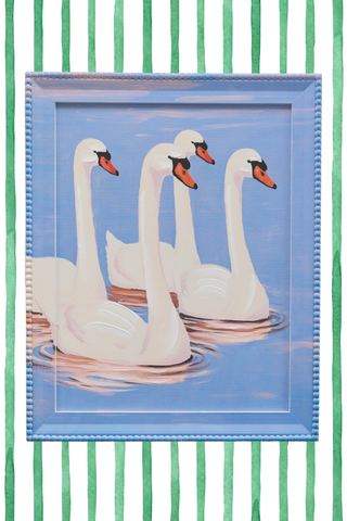 Swan Lake Framed Wall Art