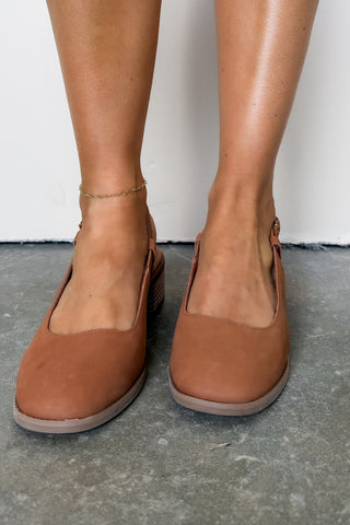 TOMS Jaclyn Slingback Brown Shoe