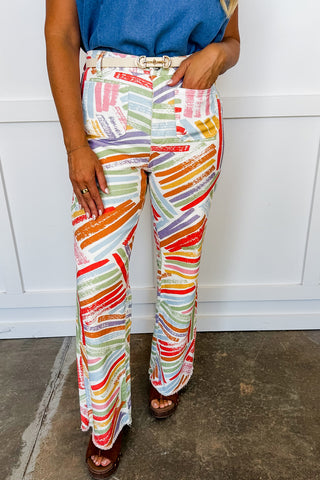 Living In Color Wide Leg Pants