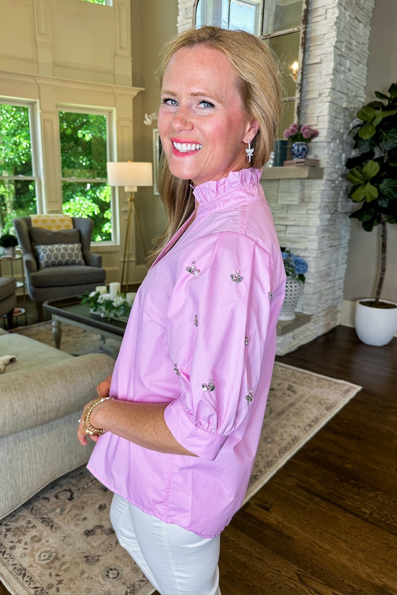 Jules Crinkle Top