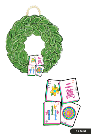 Mini Mahjong Door Hanger Attachment