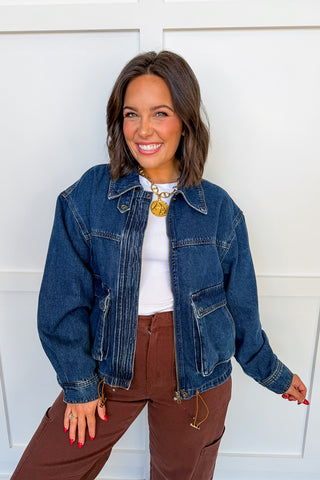 The Camden Utility Denim Jacket