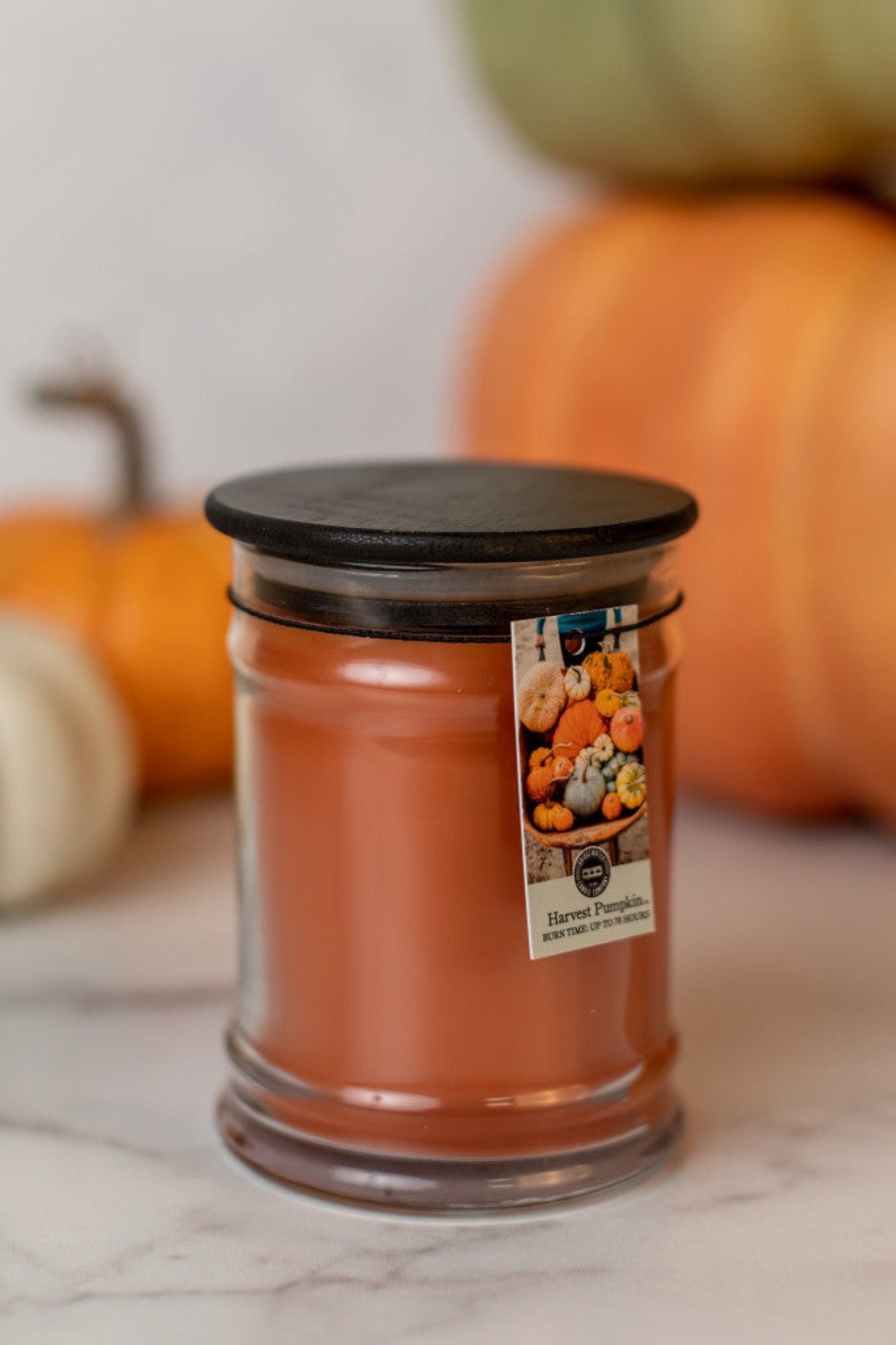Harvest Pumpkin 8oz Small Jar Candle