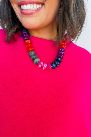 Colorful Days Beaded Necklace