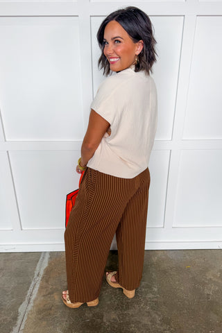 Everyday Flow Pants in Cappuccino Charm