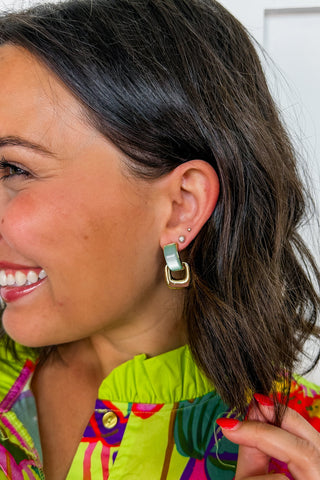 The Sea Glass Statement Earrings