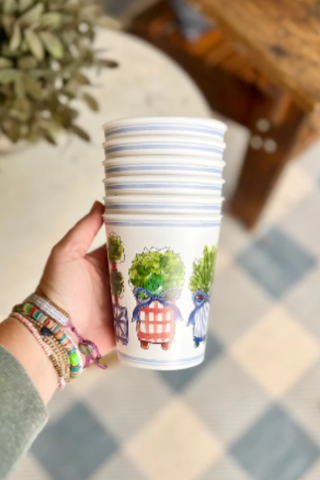 Garden Party Reusable Cup Set