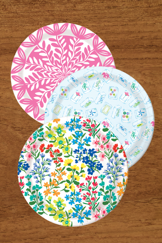 Lucy Grymes 10" Heavy-Duty Paper Plate Set