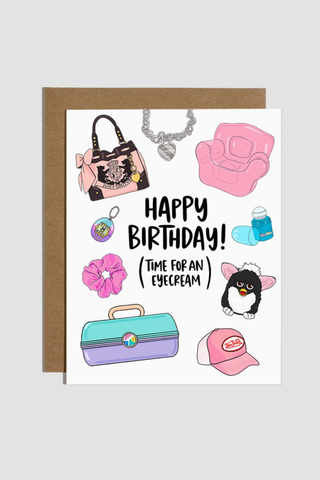 90's Girl Birthday Card