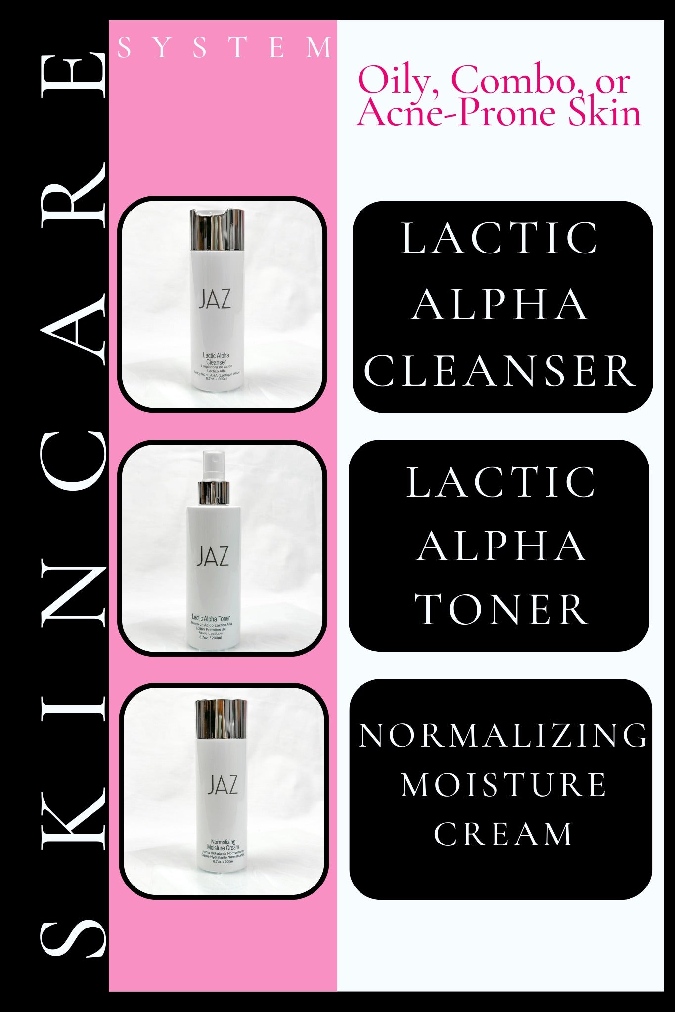 Oily, Combo, or Acne-Prone Skincare System Bundle #1