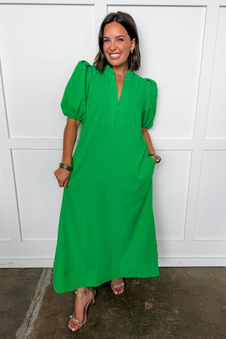 The Emerald Ease Dress