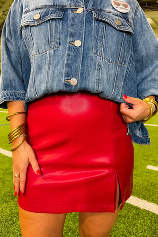 Scarlet After Dark Mini Skort