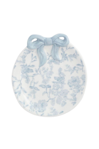 Toile Bow Ring Dish