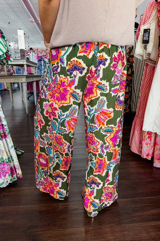 Everyday Flow Pants – Olive Oasis