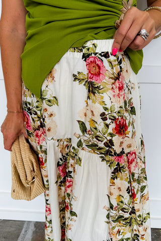 The English Garden Midi Skirt