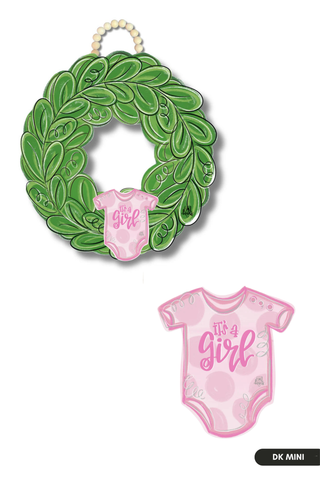 Mini It's A Girl Door Hanger Attachment