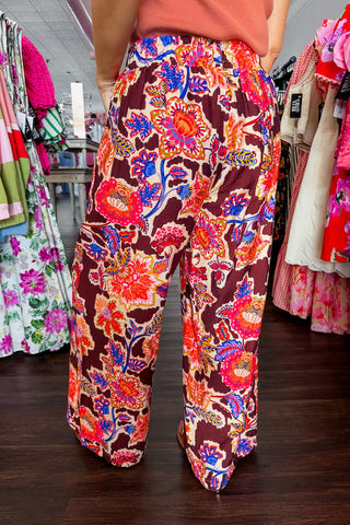 Everyday Flow Pants – Cocoa Bloom