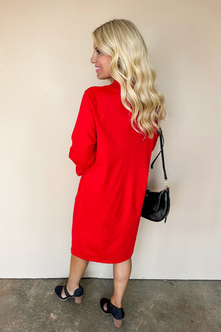 Dear Scarlett Portfolio Dress in Red