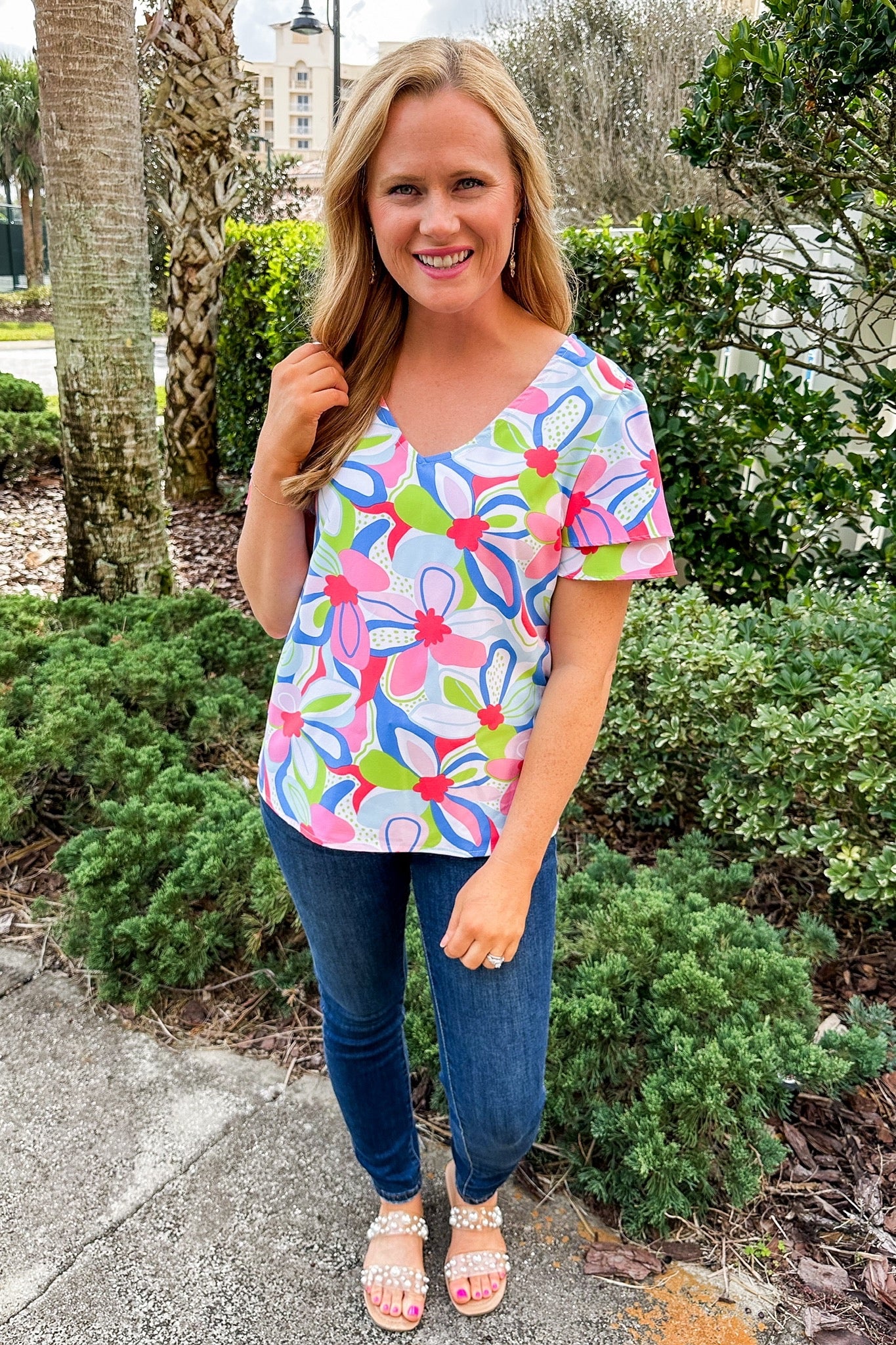 The Grayson Top in Color Me Happy by Michelle McDowell