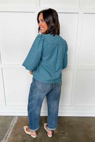 Perfectly Polished Striped Top