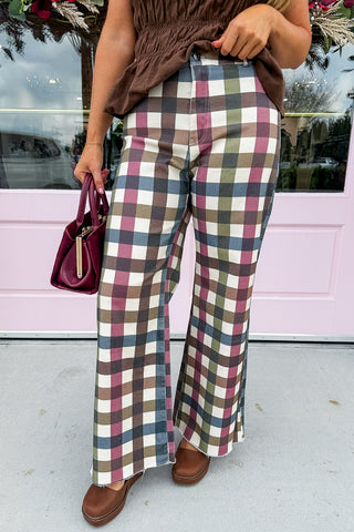 Sugar & Spice Gingham Pants