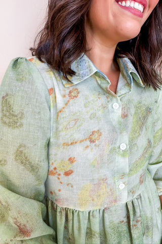 Timeless Tiered Maxi Dress In Mint