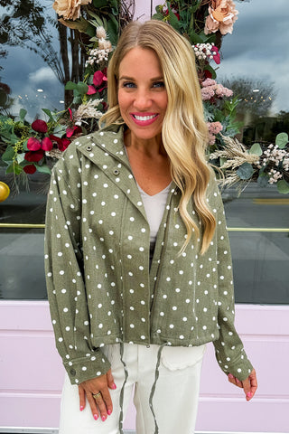 The Dottie Drawstring Jacket