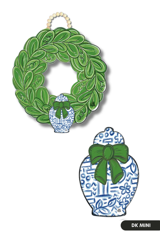 Mini Chinoiserie Jar Door Hanger Attachment