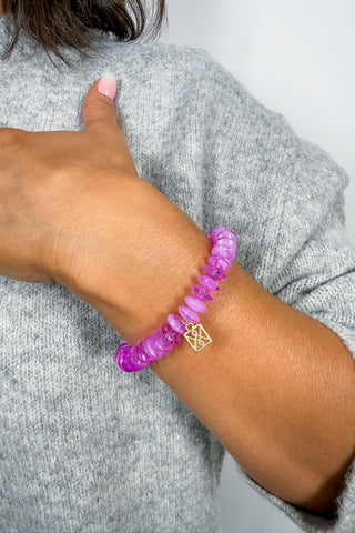 Chloe Bracelet in Orchid by Michelle McDowell