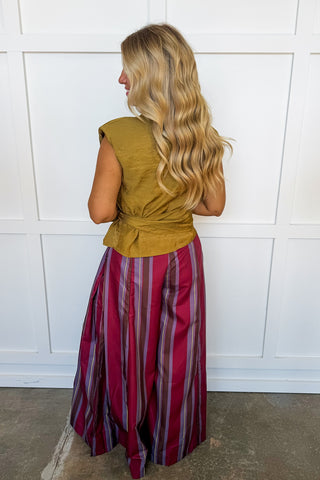 Golden Hour Tie Waist Top