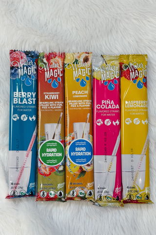 Water Magic® Flavored Straws