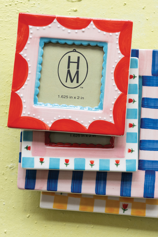 Framed & Fancy Stoneware Picture Frames