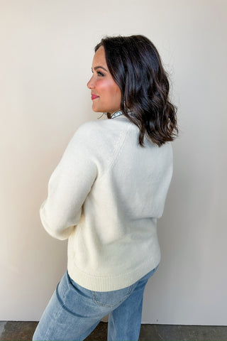 Cozy Moments Cream Cardigan