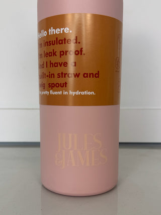 J&J Pink Perfection Hydration Tumbler
