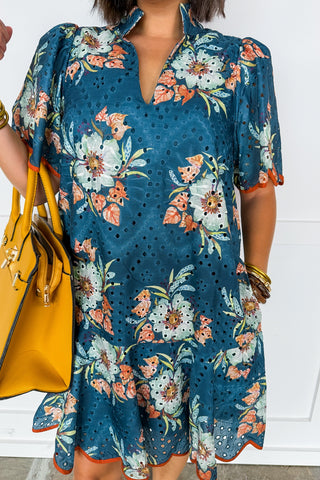 The Harbor Bloom Eyelet Dress